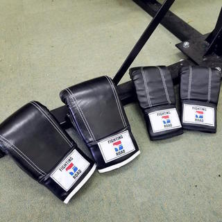 FIGHTINGROAD サンドバッグ2種類セット シングルスタンドPRO サンドバッグ ハードタイプ トレーニンググローブ