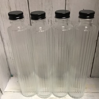 ハーバリウム 瓶 200ml 丸筒 2種類