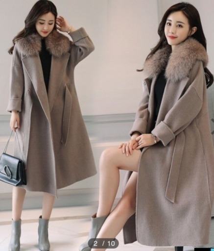 GRACE CONTINENTAL Diagramファーコート 吉川ひなの着用 即完売 毛皮