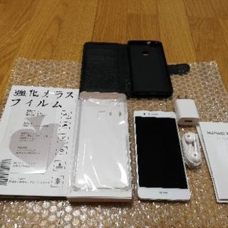 Huawei p9lite ホワイト　SIM フリー