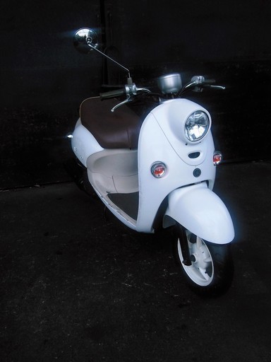 YAMAHA ビーノ VINO 4スト 低燃費 ホワイト OIL交換等　軽整備済 すぐ乗り出し可