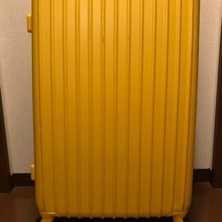 ＊中古キャリーケース・スーツケース黄色＊