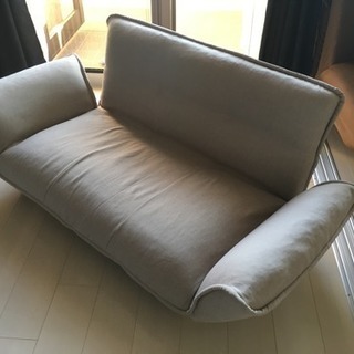 ニトリ 布張りソファベッド(ピナ4 BL) 1年4ヶ月使用 保証あり