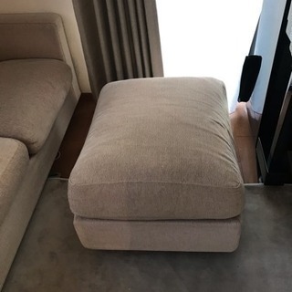 オットマン付き カウチンソファー