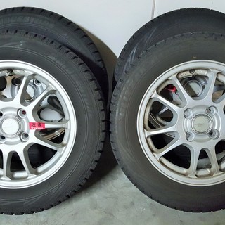 ブリジストン ブリザック REVO GZ ホイール付の中古4本セット