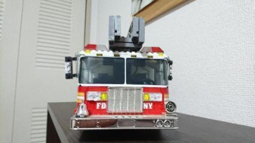 超レア！メガブロックFDNY消防車 完成品 ビッグサイズ！