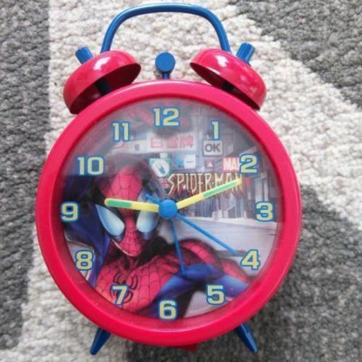 スパイダーマン目覚まし時計 Caliko 三郷のおもちゃの中古あげます 譲ります ジモティーで不用品の処分