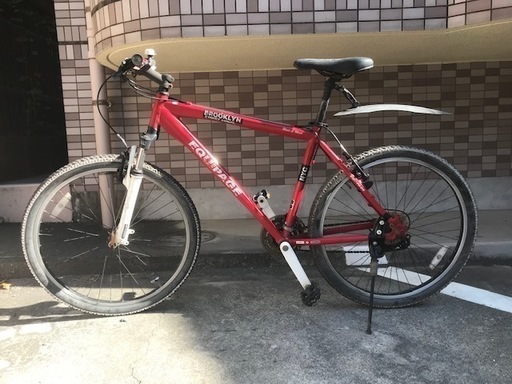 売り切れました サイクルベースあさひ26インチマウンテンバイク赤３ ６鹿児島市 エウレカ 鹿児島中央の自転車の中古あげます 譲ります ジモティーで不用品の処分