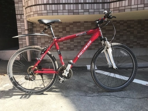 売り切れました サイクルベースあさひ26インチマウンテンバイク赤３ ６鹿児島市 エウレカ 鹿児島中央の自転車の中古あげます 譲ります ジモティーで不用品の処分