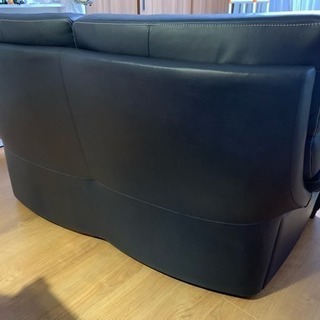 カリモク 2.5人掛け本革ソファ