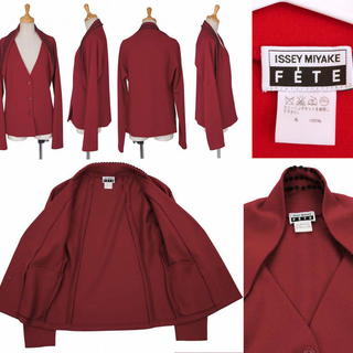 ほぼ未使用極美品 ISSEY MIYAKE イッセイミヤケ・フェット ウール