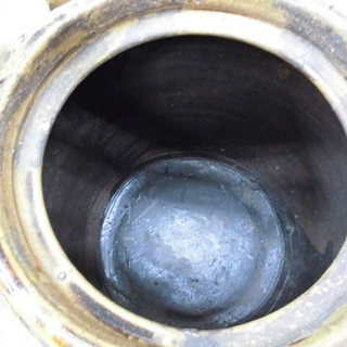 値下げ！茶瓶 大きい急須  昭和レトロ 花生け 大振り土瓶 置物 オブジェ 茶道具 古民具 古美術 　西岡店