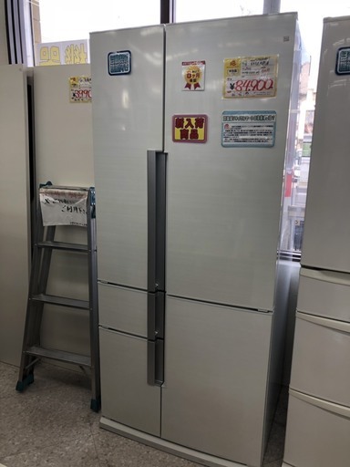 リサイクルマート　大野城　MITSUBISHI  645L　冷蔵庫　大容量　2011年式　MR-Z65S-W1　ファミリー冷蔵庫