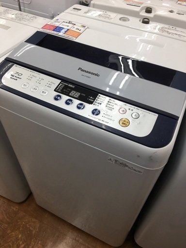 Panasonic　7kg全自動洗濯機　NA-F70PB7　2014年製　922