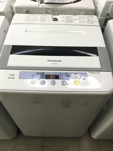 【送料無料・設置無料サービス有り】洗濯機 Panasonic NA-F45B3 中古