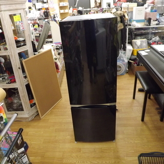 TOSHIBA 東芝 2ドア冷蔵庫 GR-M17BS(K) 171ℓ 2017年製 黒 札幌 西岡店