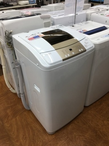 【未使用品】Haier 7kg簡易乾燥機能付洗濯機 JW-K70M 2018年製 237