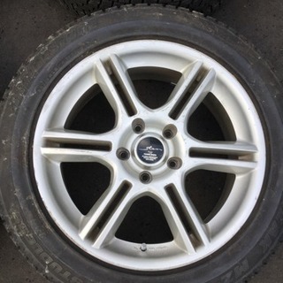社外17インチ アルミホイール付 スタッドレスタイヤ 215/55R17