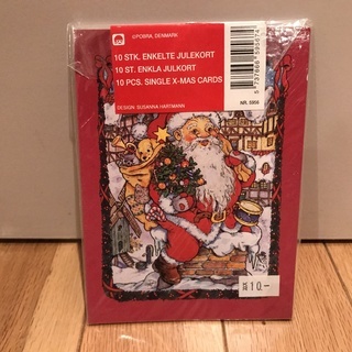 北欧で買ったクリスマスカードセット　新品未開封
