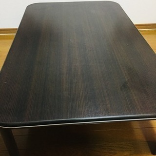 【値下げ】エスプレッソ色のローテーブル