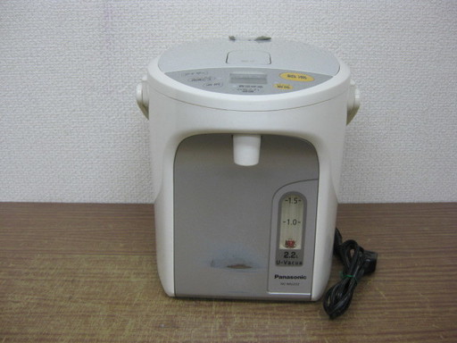 パナソニック Panasonic マイコン沸騰ジャーポット NC-MU222 2.2L