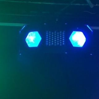 値下げしました！LED舞台フラッシュ照明2台