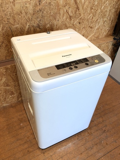 Panasonic 2016年 5.0kg 洗濯機 NA-F50B10