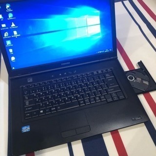 東芝ノートパソコン！値引き交渉中！ マイクロソフトオフィス搭載 フル装備 ヨクバリノート 中古