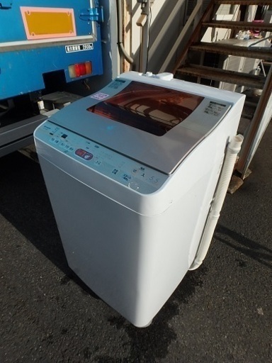 簡易清掃済み☆2007年製☆　シャープ 洗濯機5.5kg ES-TG55H-P