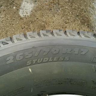 (スタッドレスタイヤ+アルミホイル)x4本
