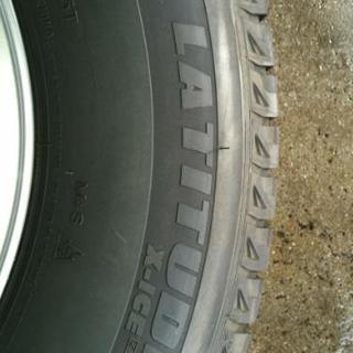 (スタッドレスタイヤ+アルミホイル)x4本