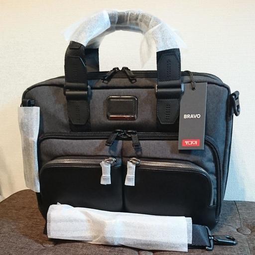 TUMI ALPHA BRAVO 「オールバニ」スリム・コミューター・ブリーフ