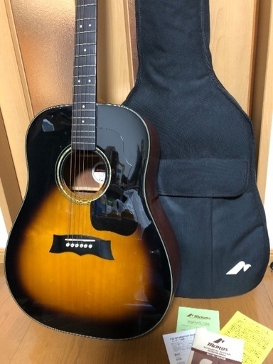 MORRIS M-011 HS (ハニーサンバースト) アコースティックギター