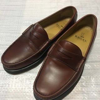 新品 未使用REGALリーガル ローファー　Brown  25....