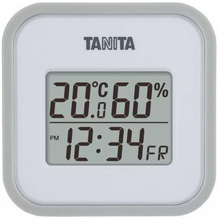 ☆タニタ TANITA TT-558GY デジタル温湿度計 グレ...