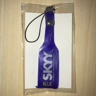 SKYY BLUE スカイブルー♪携帯電話ストラップ 非売品ノベ...