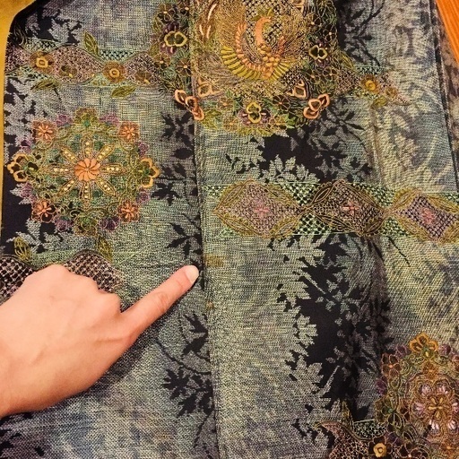 本場大島紬 9マルキ スワトウ刺繍 | noonanwaste.com