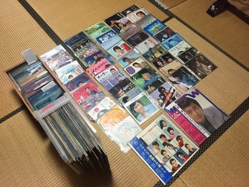 懐かしい昭和演歌等レコード（EP版、LP版）多数