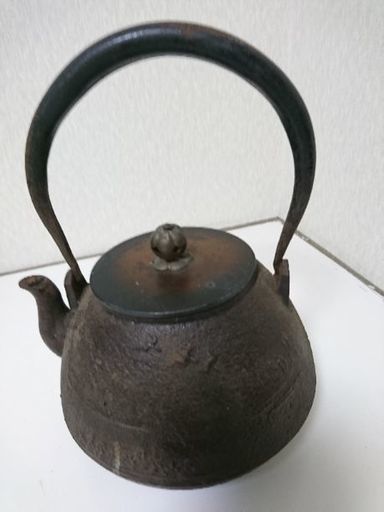 鉄瓶/龍文堂造三越35周年(ヤフオクにて売却徳島に発送済み)