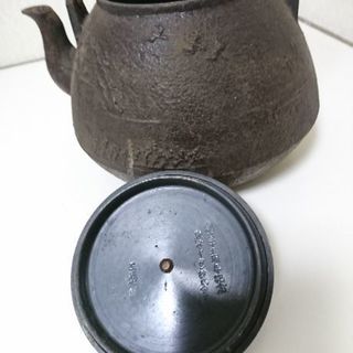 鉄瓶/龍文堂造三越35周年(ヤフオクにて売却徳島に発送済み)