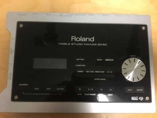 MIDI関連機器 roland sd-50