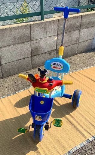 訳あり Mickey Minnie ミッキー ミニー 三輪車 アイデス 44 62 高さ85cm Jm1904 取りに来られる方限 はぁとらいん 尼崎の三輪車の中古あげます 譲ります ジモティーで不用品の処分 訳あり Mickey Minnie ミッキー ミニー 三輪車 アイデス 44 62 高さ85cm Jm1904 取りに来られる方限 はぁとらいん 尼崎の三輪車の中古あげます 譲ります ジモティーで不用品の処分