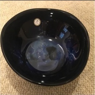 末吉清一 琉球ガラス 銀河 皿 ボウル セット 箱有