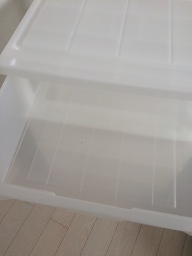 引渡し決定 Home Coordy クローゼットケース クリア 4段 Azu S 西春の収納家具 タンス 衣類収納 の中古あげます 譲ります ジモティーで不用品の処分