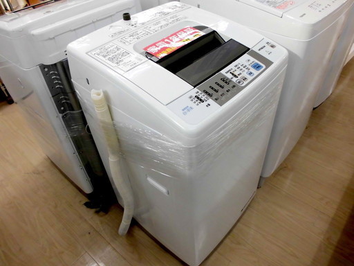 安心の1年保証付！2015年製HITACHI(日立)NW-Z78の7.0kg全自動洗濯機です！
