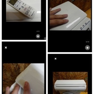 （H3777) パナソニック　ルームエアコン　2.8KW　CS-28CF-W　主に～12畳 動作確認済