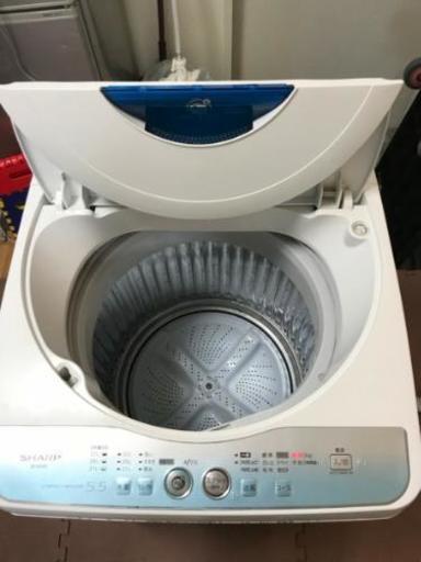SHARP洗濯機　5.5kg　東京都　神奈川県　配送可！