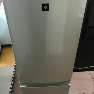 SHARP冷蔵庫　2人対応　167Ｌ　高濃度プラズマクラスター7...