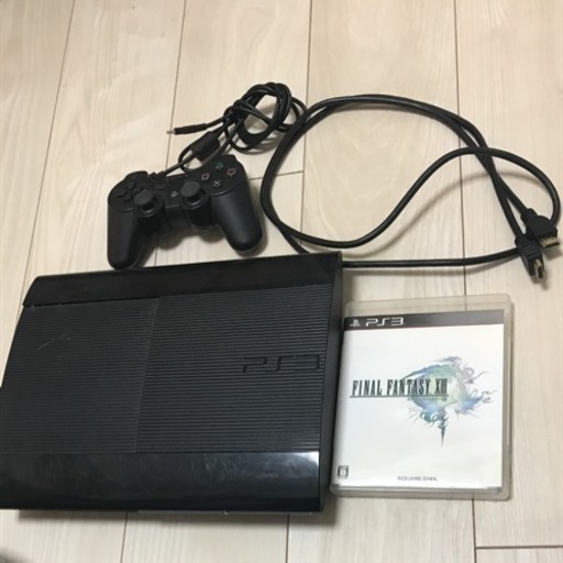 PS3 CECH-4000B本体(電源アダプタなし)＋FF XⅢ