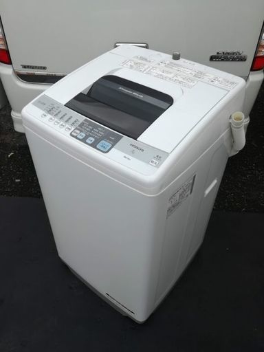 おすすめネット ◼️商談中◼️日立■白い約束■ NW-7SY たて型洗濯簡易乾燥（7kg）シャワー浸透洗浄＆風乾燥 洗濯機